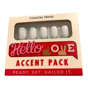 Hello Love Accent Nail Pack – “Coastal Teens”